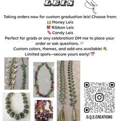 Graduation Lei Pre Orders 
