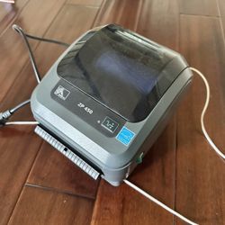 Zebra ZP450 Thermal Label Printer  Wide Shipping Label Printer USB 100%Working