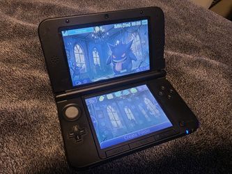 Nintendo 3ds XL Blue Custom Video Game Console Mod-bbed