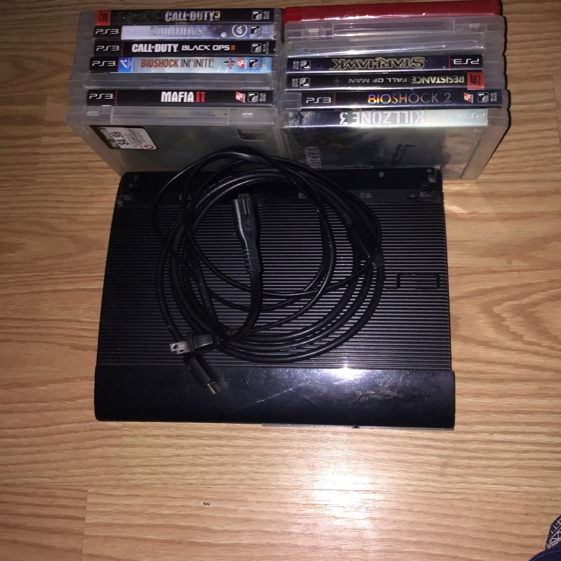 PS3 Super Slim All Black