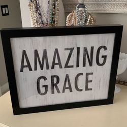 Amazing Grace Framed Wall Art Picture