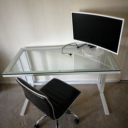 Crate & Barrel Desk Basically Brand New!