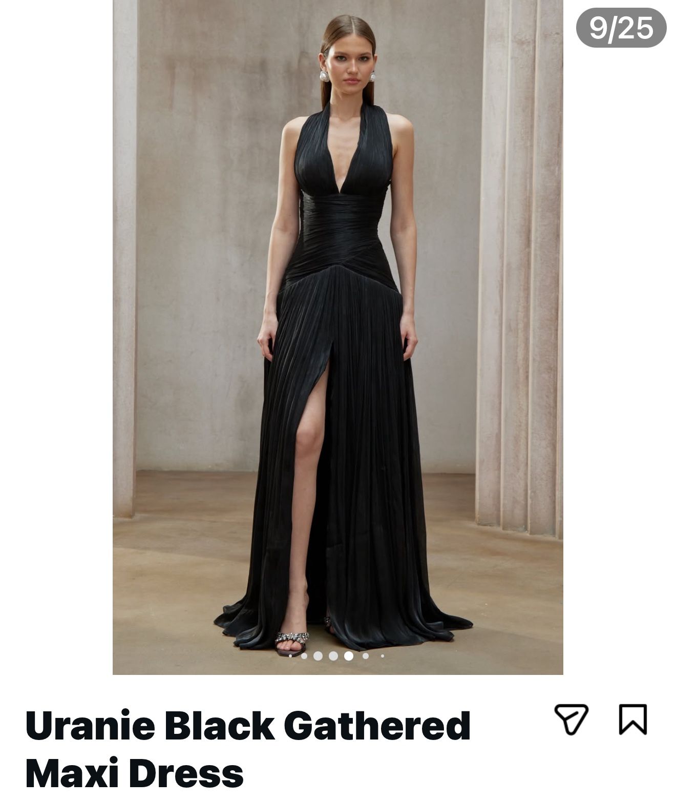 Brand New – Never Been Worn! Beautiful Corset Back Halter Gown For Any Occasion!