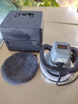 10" car polisher/ buffer comes with case and pads