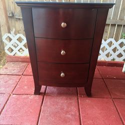 Wood  Night stand only 1 - 30 High – 24 Wide – 17 Deep