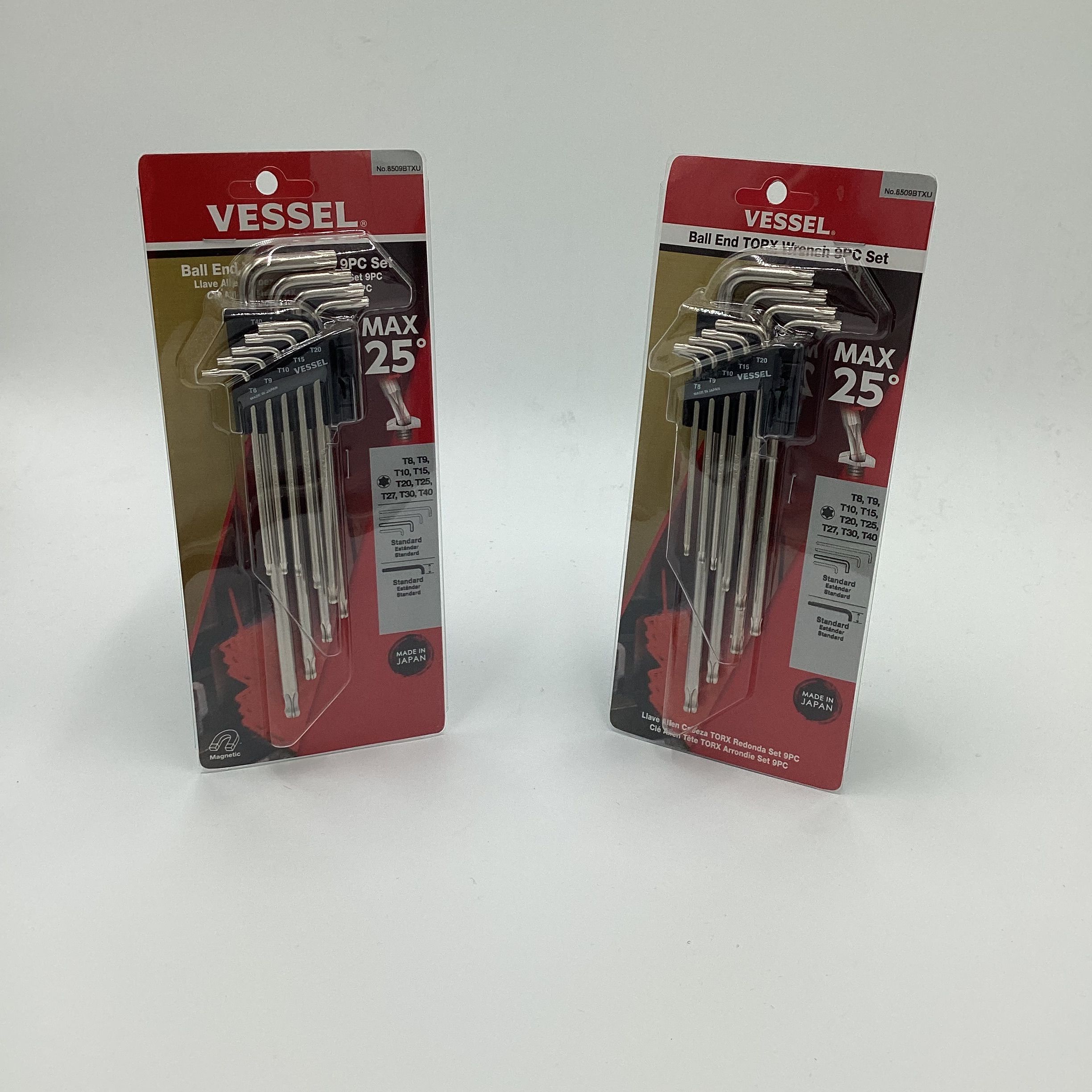 VESSEL TAMPER-PROOF 9pc. TORX WRENCH SET**(EACH)**(FINANCIAMOS/WE FINANCE)**