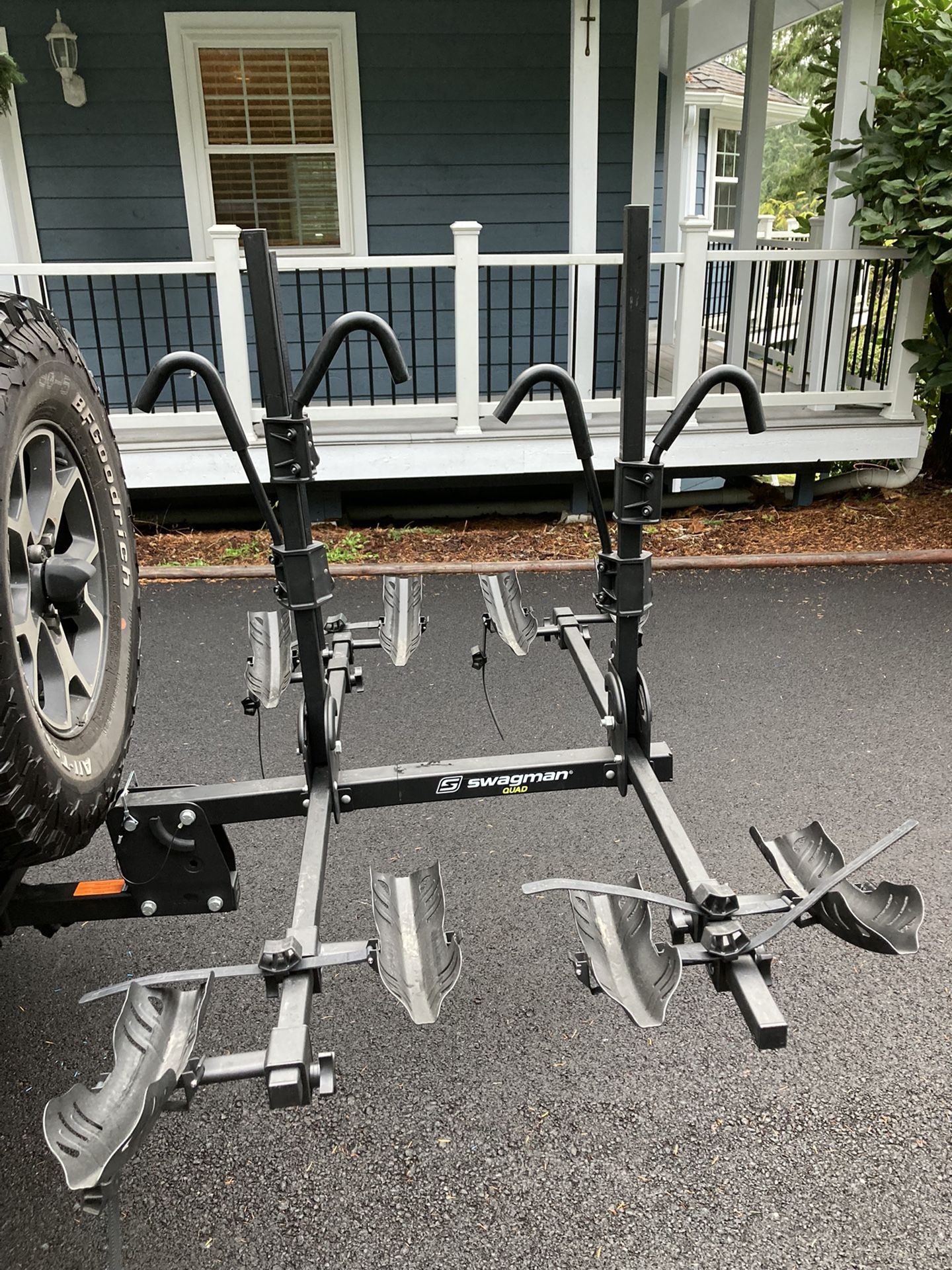 Hitch Mounted Bike Rack