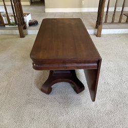 Antique Expanding Wood Table
