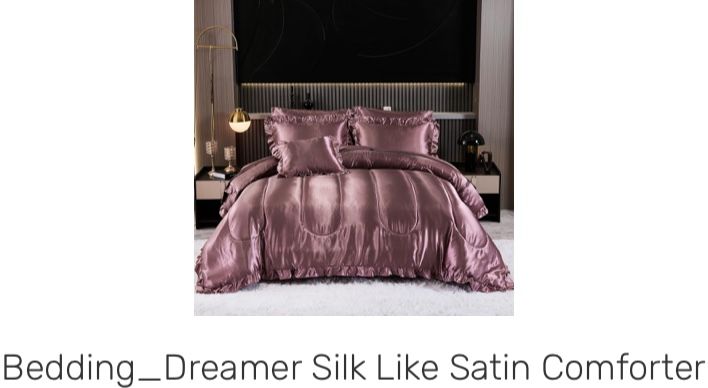 Dreamer Silk Like Satin Comforter