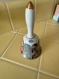 Made in Japan Porcelain Decorative Bell