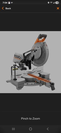 RIDGID Sliding Compound Miter Saw