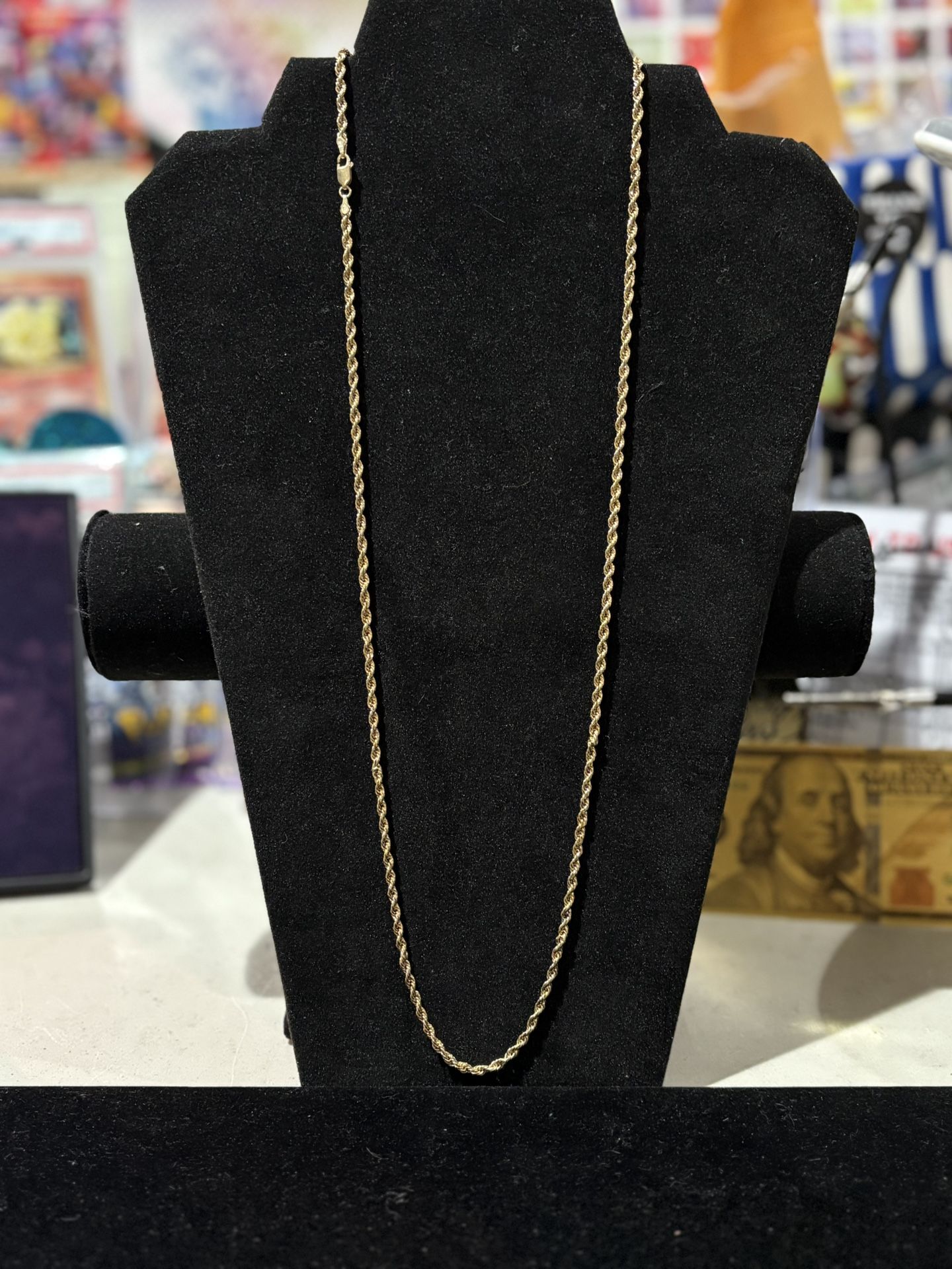 10k Gold Rope Chain