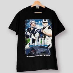 2019 SUPERBOWL PATRIOTS VS RAMS TEE SIZE LARGE