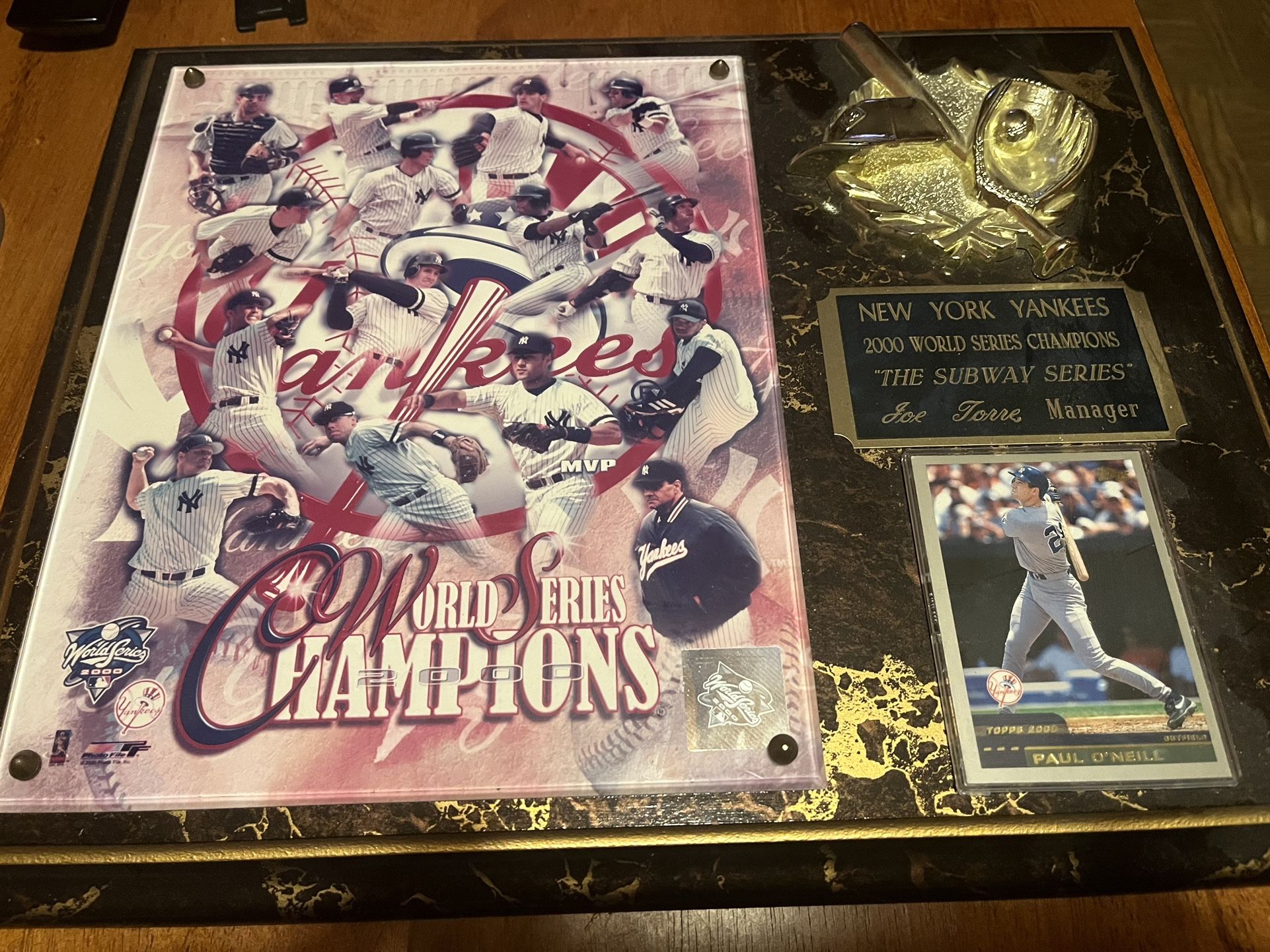 New York Yankees World Series Plaques
