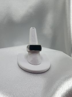 John Hardy Silver Black Onyx Ring