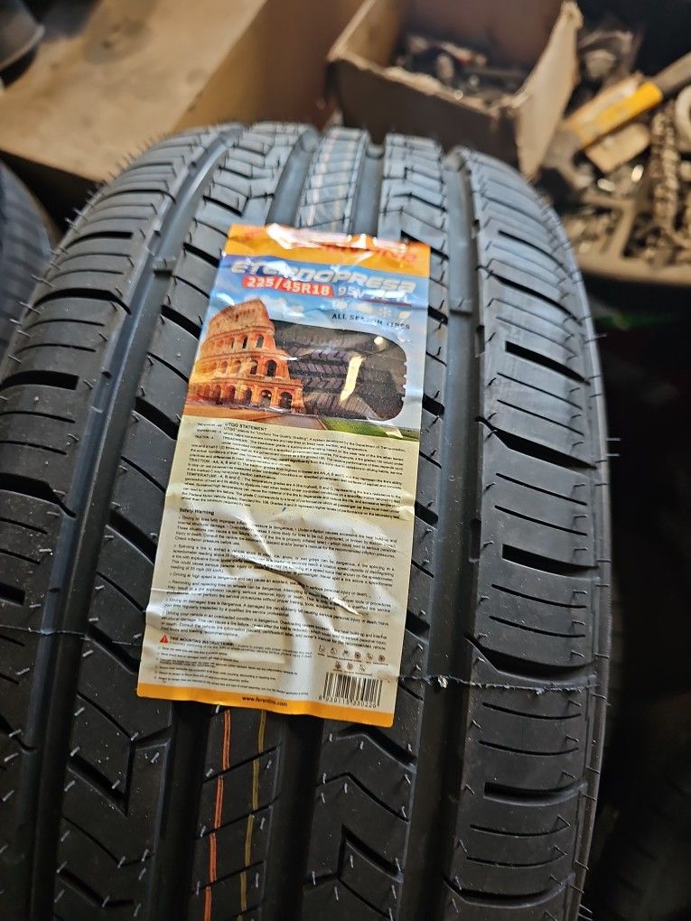 New Set Of Tires 225 45 18