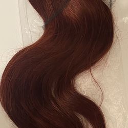 Brand New 32 Inch Straight Ginger Lace Wig 250 Density 