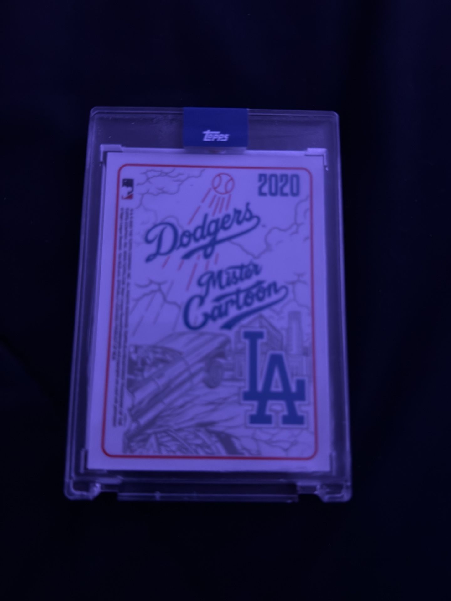 Topps Mister Cartoon - 2020 Los Angeles Dodgers World Series Champions