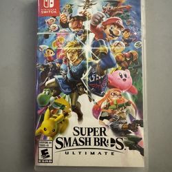 Super smash bros for Nintendo switch