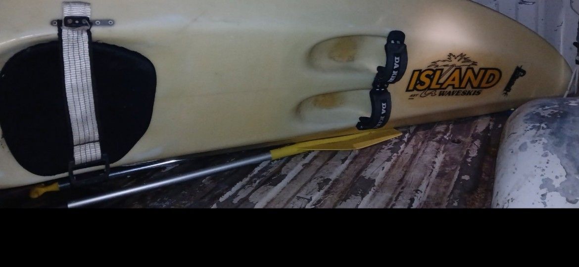 Island Wave Ski Sit On Top Surf Kayak