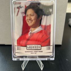 Shohei Ohtani Rookie 