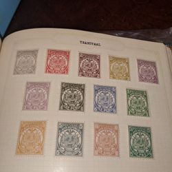 Rare 1885 Transvaal Postage Stamps