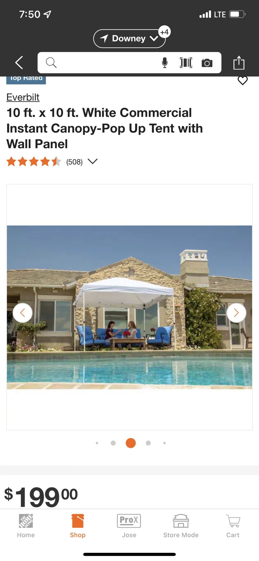 Canopy Tent Carpa Sombra