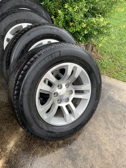 Chevy Rims/ Michelin Tires (taken off Suburban)