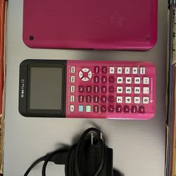 Graphing calculator TI-84 Plus CE (with Charger)
