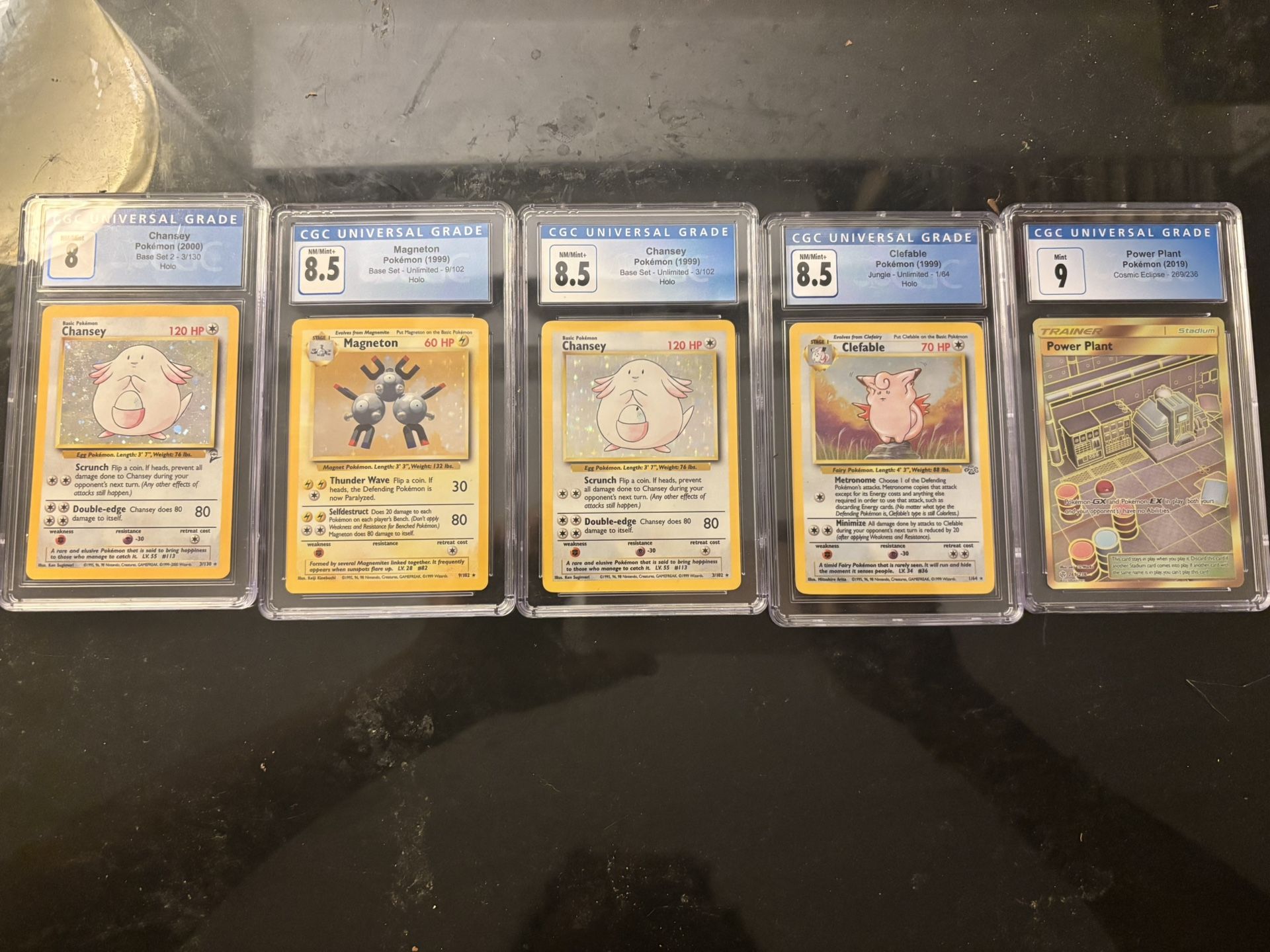 Cgc Graded Pokémon Cards Vintage