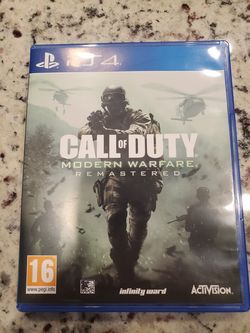 COD Modern warfare remastered