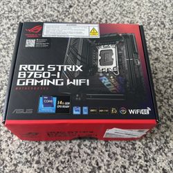 ASUS ROG Strix B760-I Gaming WiFi 6E Intel® B760(13th and 12th Gen)