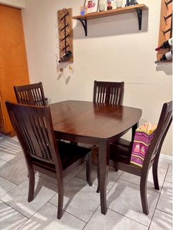 Kitchen table solid wood