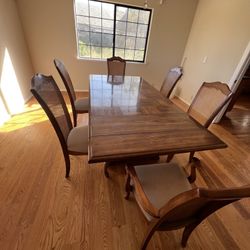 Dining Room Table With Six Chairs