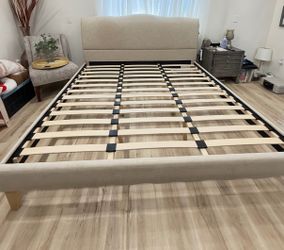 King size bed frame