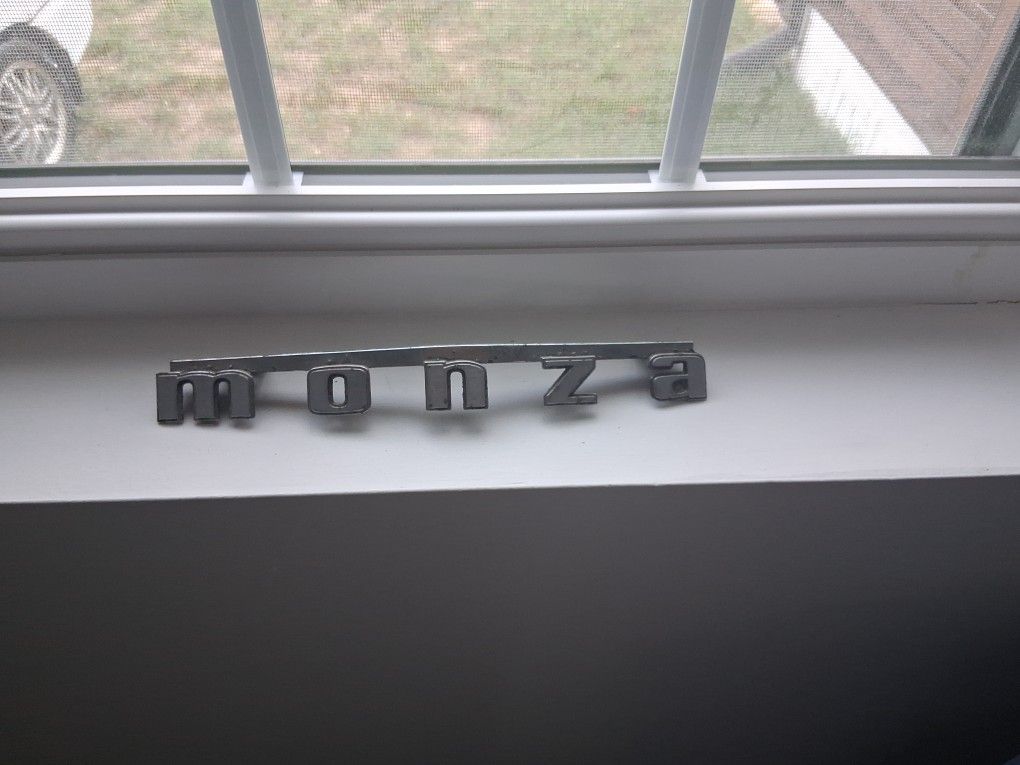1979 Chevy Monza Front Facia Bumper Emblem 