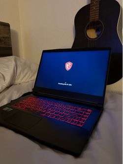 MSI GF65 Thin Gaming Laptop - RTX 3060 - i7-10750H - 16GB RAM - 512GB SSD
