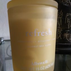 Alls well Refresh Candle.