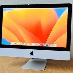 Apple iMac 21.5” 2017 Intel Core i5 2.3GHz 8GB RAM 256GB SSD macOS VENTURA 13.7.8