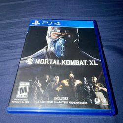 PS4 Mortal Kombat XL