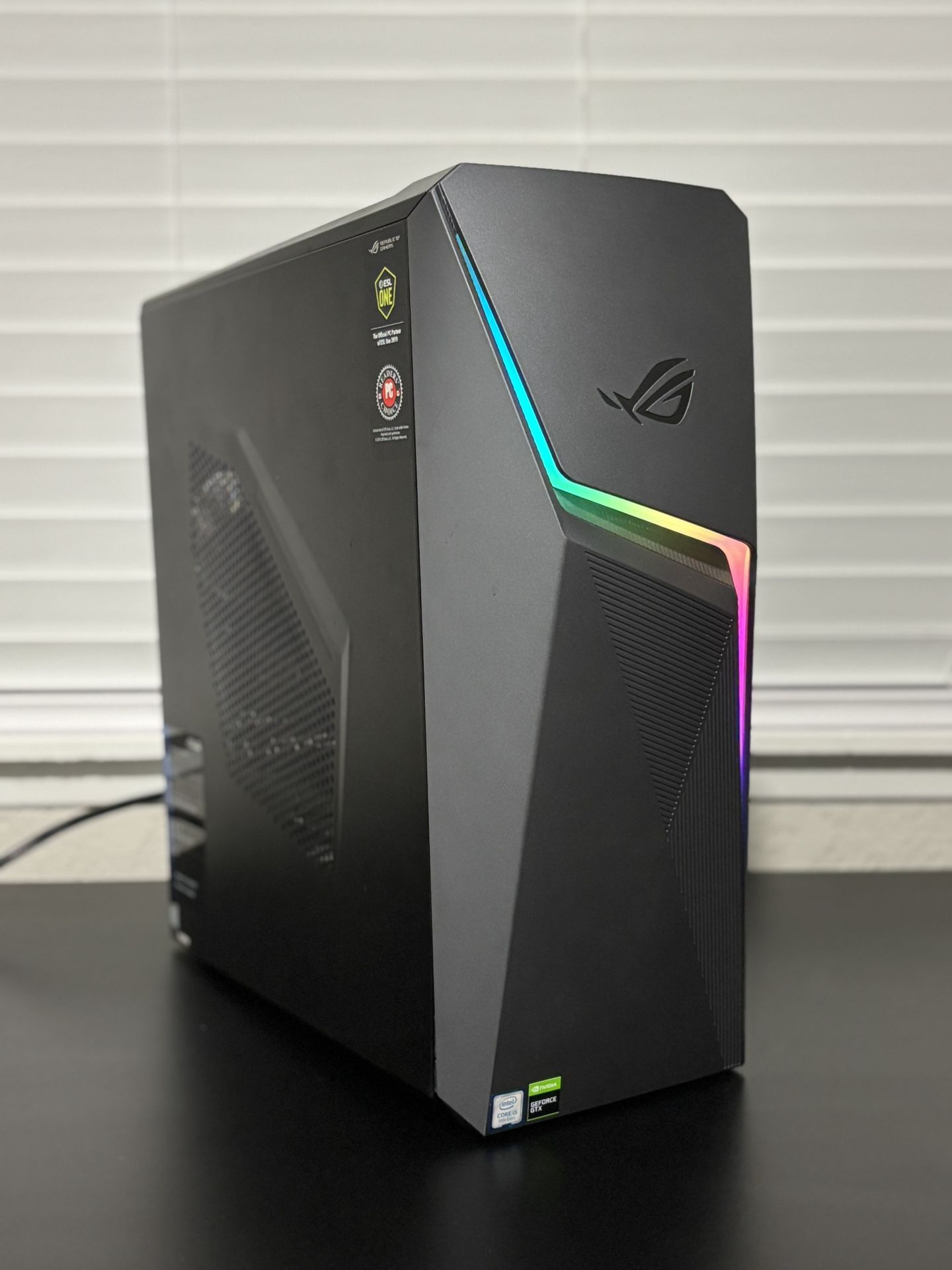 ASUS Gaming PC – i5-9400F, GTX 1660 Super, 8GB RAM