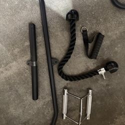 Weights pulley attachment