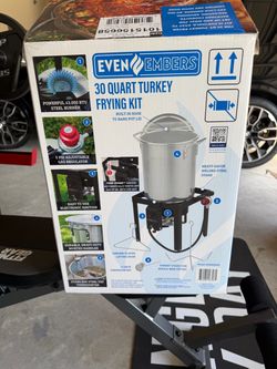 Even Embers 30 Quart Turkey Frying Kit