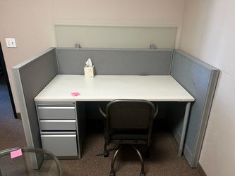 Office desk cubicle