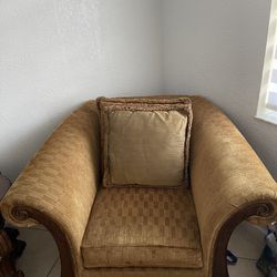 traditional fabric sofa chair 