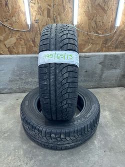 (2) Nokian WRG4 195/65/15 Tires – 8/32 Tread