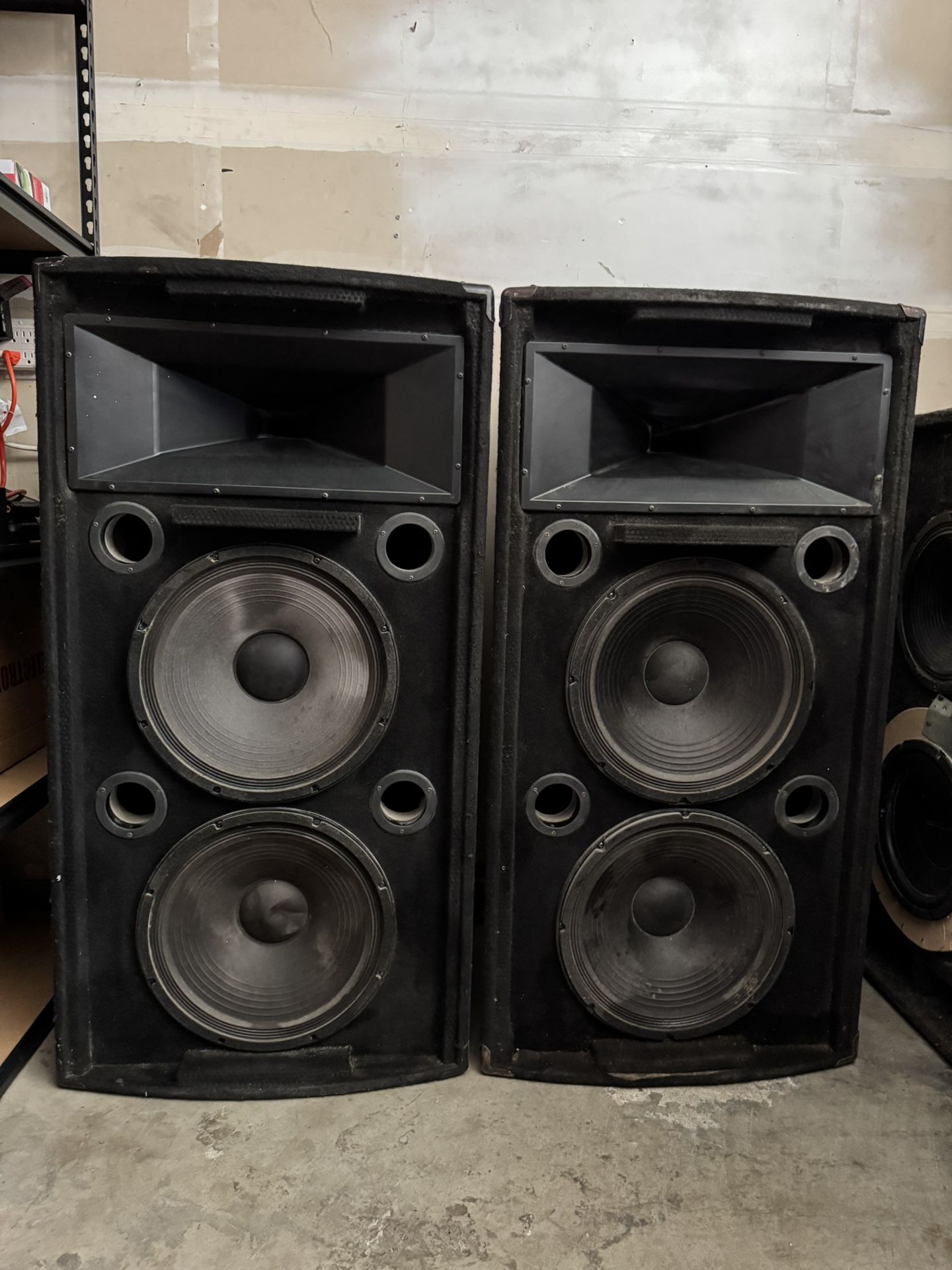 Audio Centron ACE-2T Passive PA Speakers – 300W, 8 Ohm, USA Made (Pair)