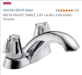 Delta bathroom faucet