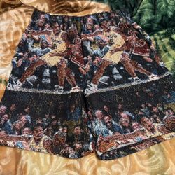 Kobe vs Jordan Custom Shorts