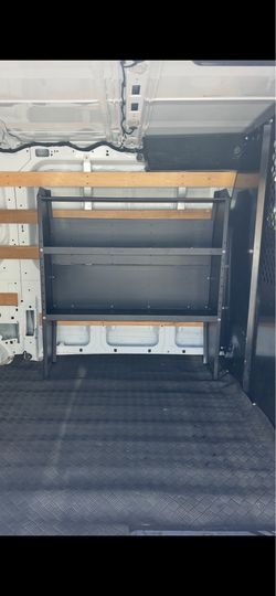 Shelf for van